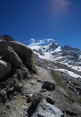 山,步行,線索