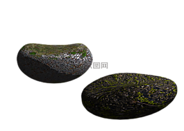 石頭,隔離,孤立