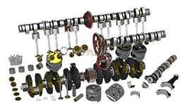 摩托車(chē),發(fā)動(dòng)機(jī),光線(xiàn)跟蹤