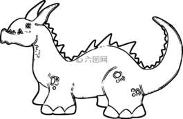 龍,危險(xiǎn),牛角