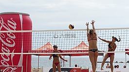 voleball海灘,運動,競爭