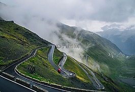 意大利,路,公路