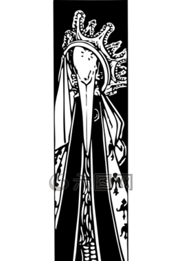 鳥,皇冠,鸛