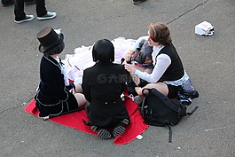 准备,japantag,坐