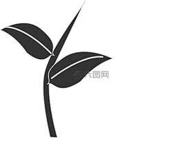 叶子,植物,干