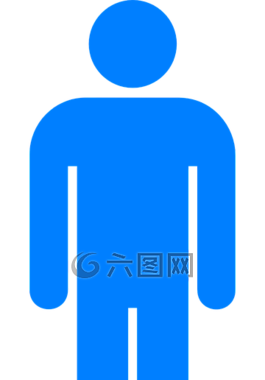 男子,廁所,男