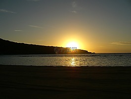 日出,夏威夷,夏季