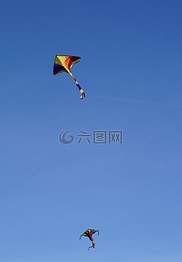 龍,風(fēng)箏,天空