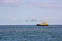 漁船,海,北海
