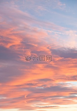 云,日出,天空