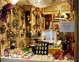 展示,掩碼,威尼斯