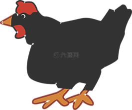 黑,谷倉,農場