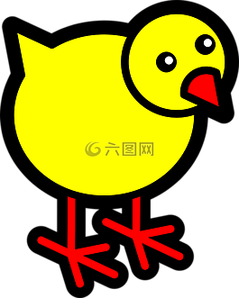 嬰兒,黃色,雞