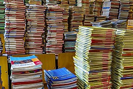 图书,书库,书籍摞