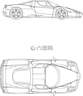 法拉利,車,交通