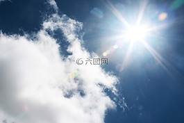 伯斯特,天空,云