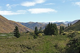 藍(lán)色的天空,山,阿爾卑斯山