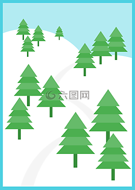 樹,雪,冬天