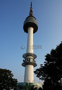 南山塔,塔,大韓民國