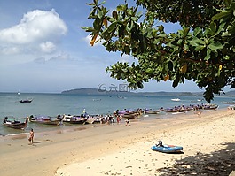 海灘,泰國,海
