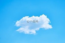 云,單,藍(lán)色