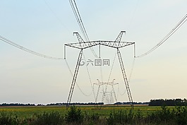 線,支柱,圈