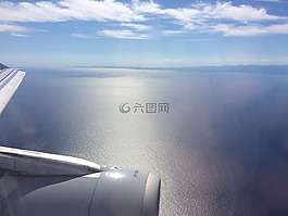 飛機,天空,飛