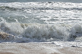 沖浪,波,水