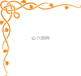 花,页面,边境