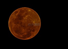 月亮,夜,滿月