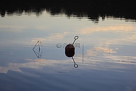 浮标,水,湖