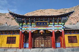 寺廟,張掖,藏族文化