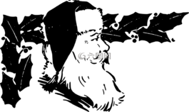 圣誕老人,冬青,圣誕節(jié)