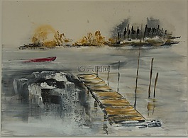 acrylbild,自己的生产,绘画