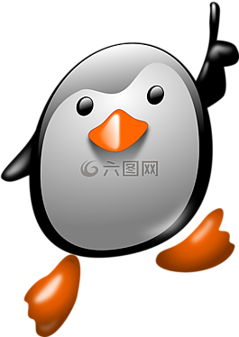 企鵝,鳥,手指
