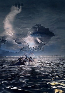水域,海洋,海