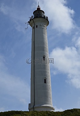 燈塔,北海,丹麥