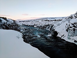 雪,自然,冬天