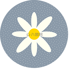 白,黃色,花