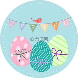 旗幟,春,鳥