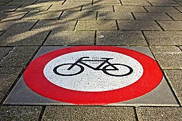 自行車,跡象,不準(zhǔn)停車