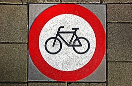自行車,跡象,不準(zhǔn)停車