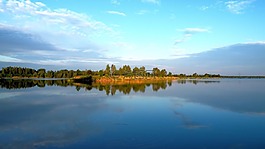 景觀,湖,水域
