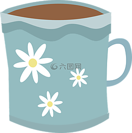 杯,咖啡,喝
