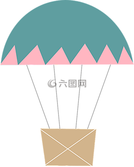 氣球,騎,籃