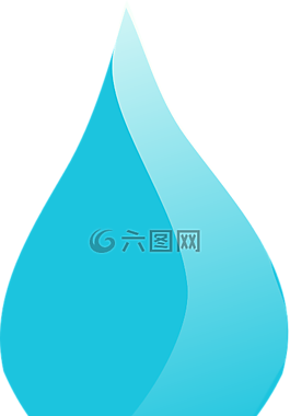 下降,水,雨