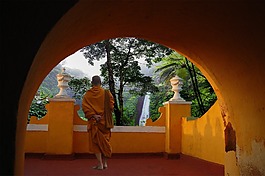 佛,冥想,休息