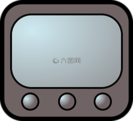 屏幕,電視,灰色