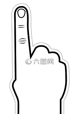食指,指點(diǎn),手勢(shì)