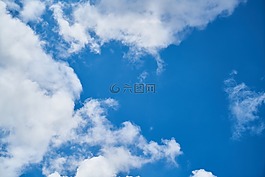 云,藍(lán)色,背景